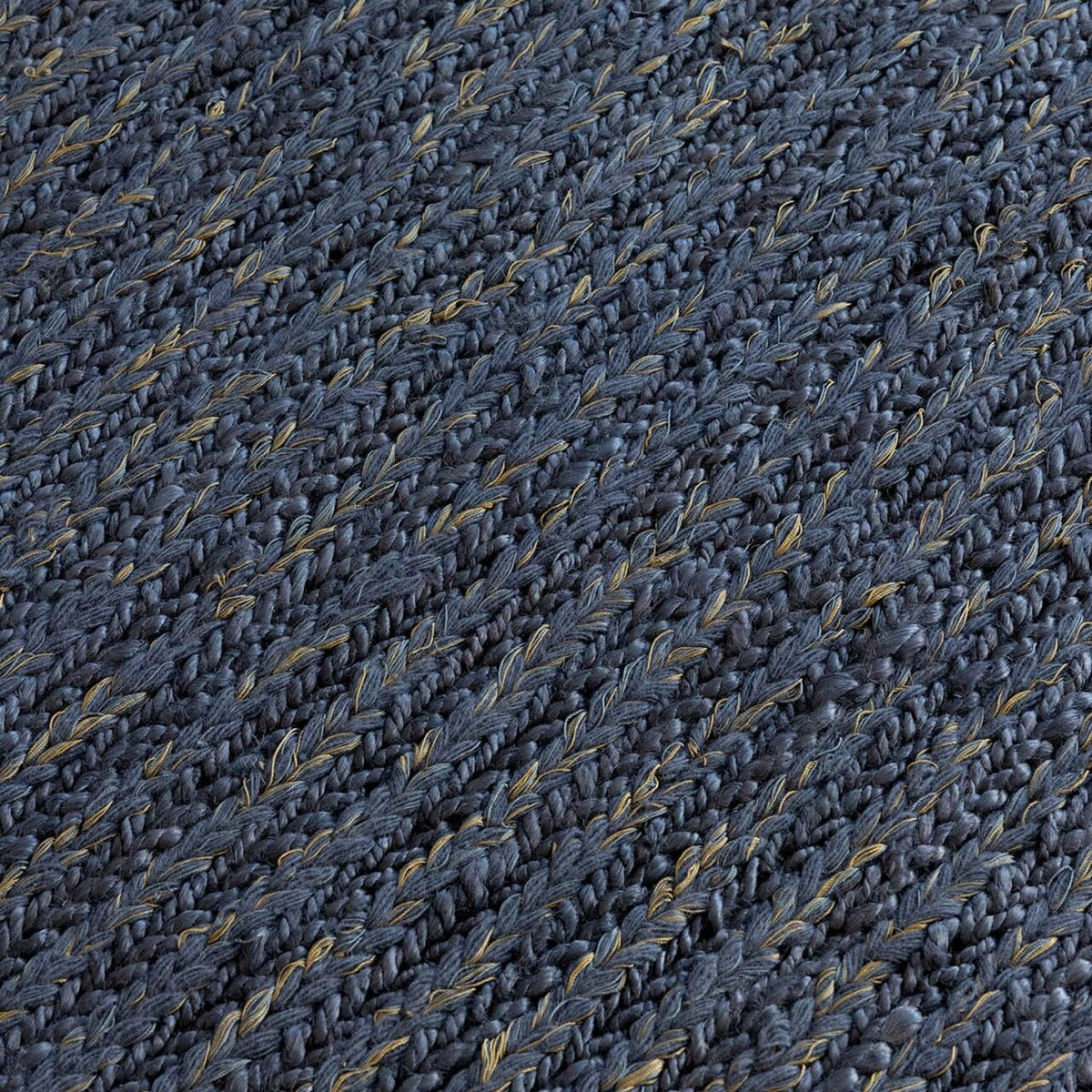 DYWAN PROSTOKĄTNY CRAFT PLAIT DENIM 230 X 160 CM OD BRINK & CAMPMAN