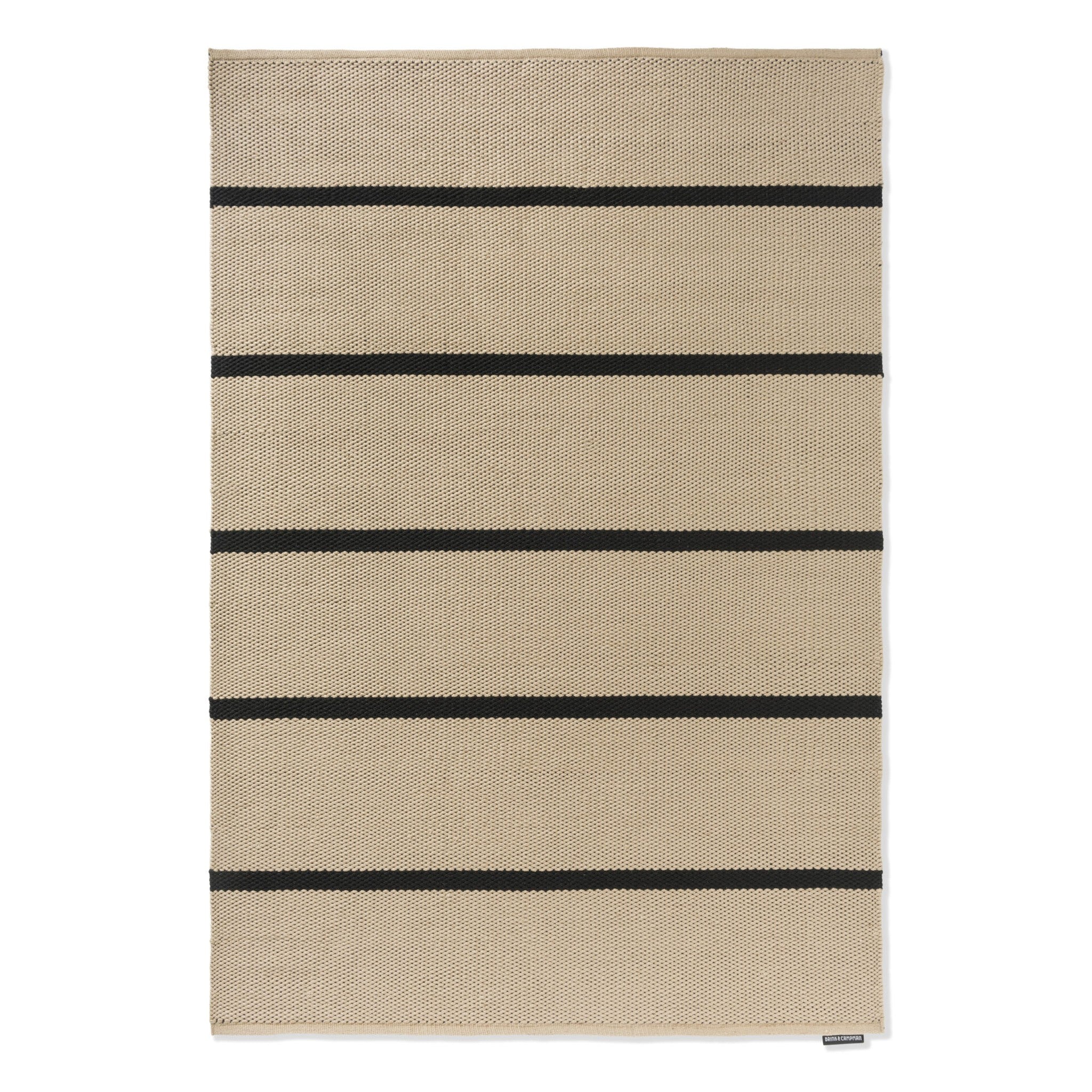 DYWAN PROSTOKĄTNY DECK CHARCOAL BLACK 230 X 160 CM OD BRINK & CAMPMAN