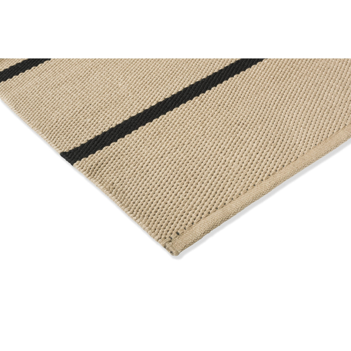 DYWAN PROSTOKĄTNY DECK CHARCOAL BLACK 230 X 160 CM OD BRINK & CAMPMAN