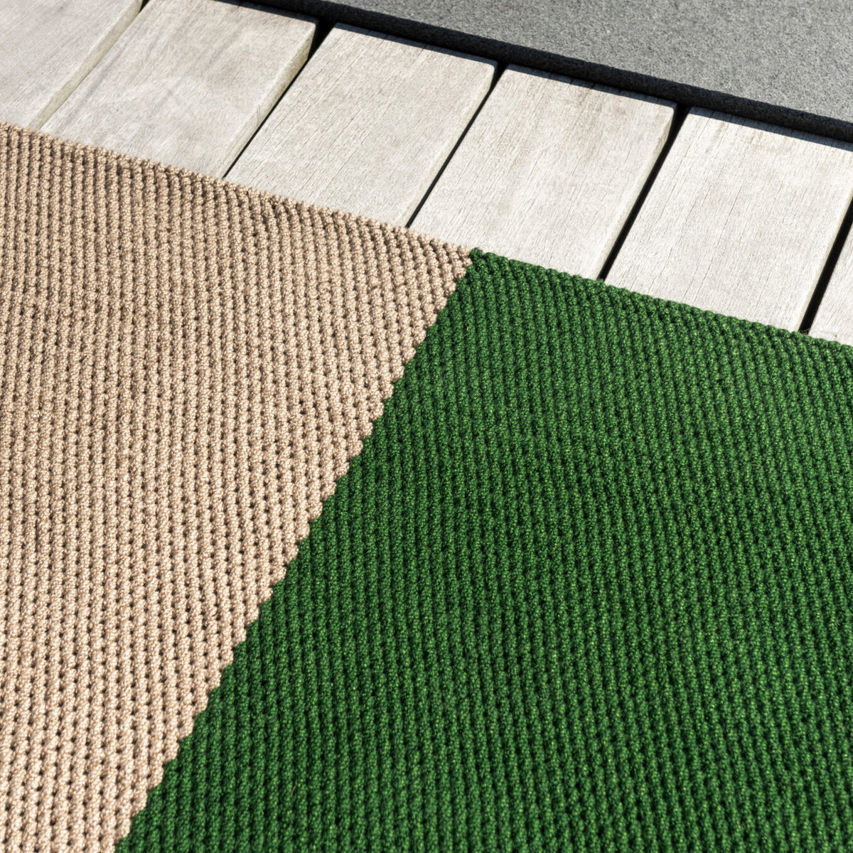 DYWAN PROSTOKĄTNY DECK SPRING GREEN 230 X 160 CM OD BRINK & CAMPMAN