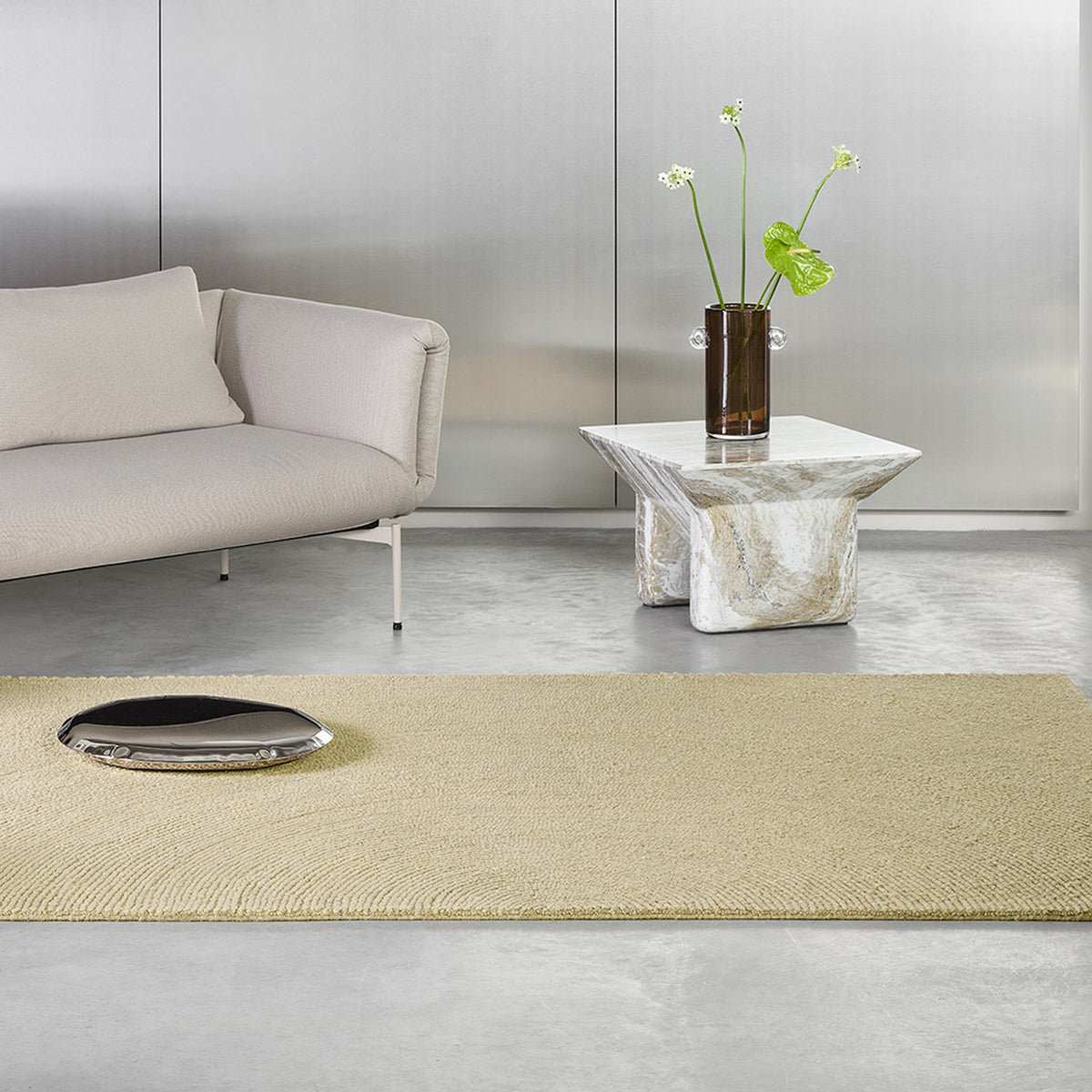 DYWAN PROSTOKĄTNY DECOR ECHO SAND 230 X 160 CM OD BRINK & CAMPMAN
