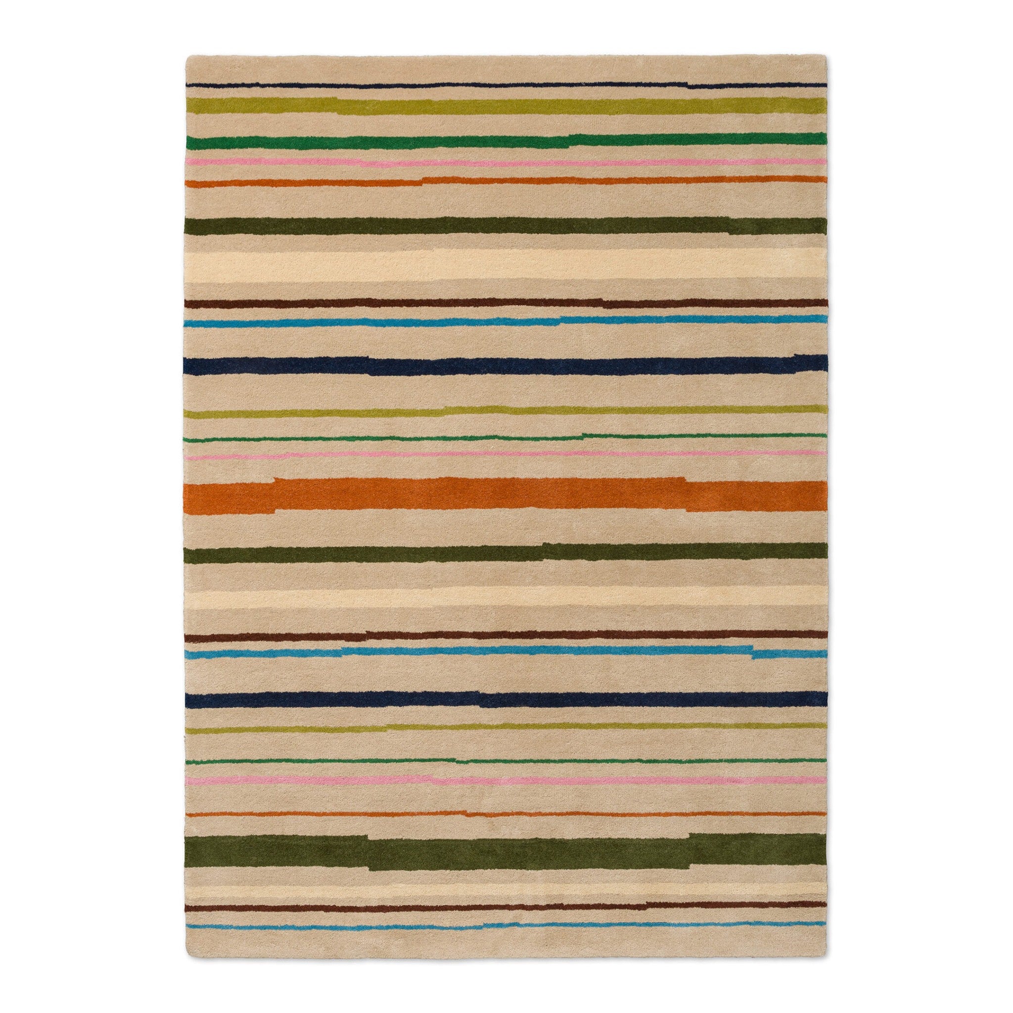 DYWAN PROSTOKĄTNY DECOR SHIFT MULTI BEIGE 230 X 160 CM OD BRINK & CAMPMAN