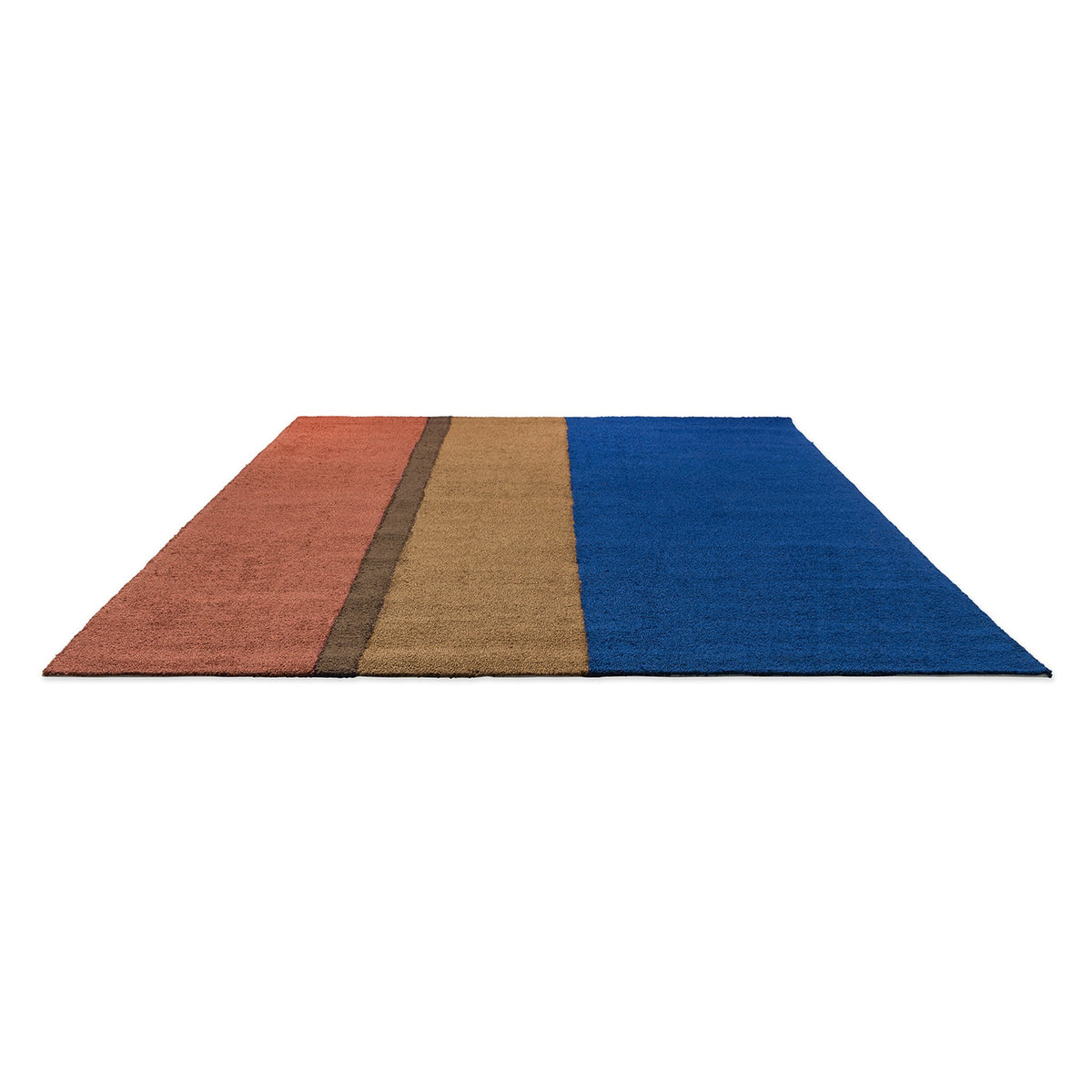 DYWAN PROSTOKĄTNY FESTIVAL STRIPE BLUE 230 X 160 CM OD BRINK & CAMPMAN