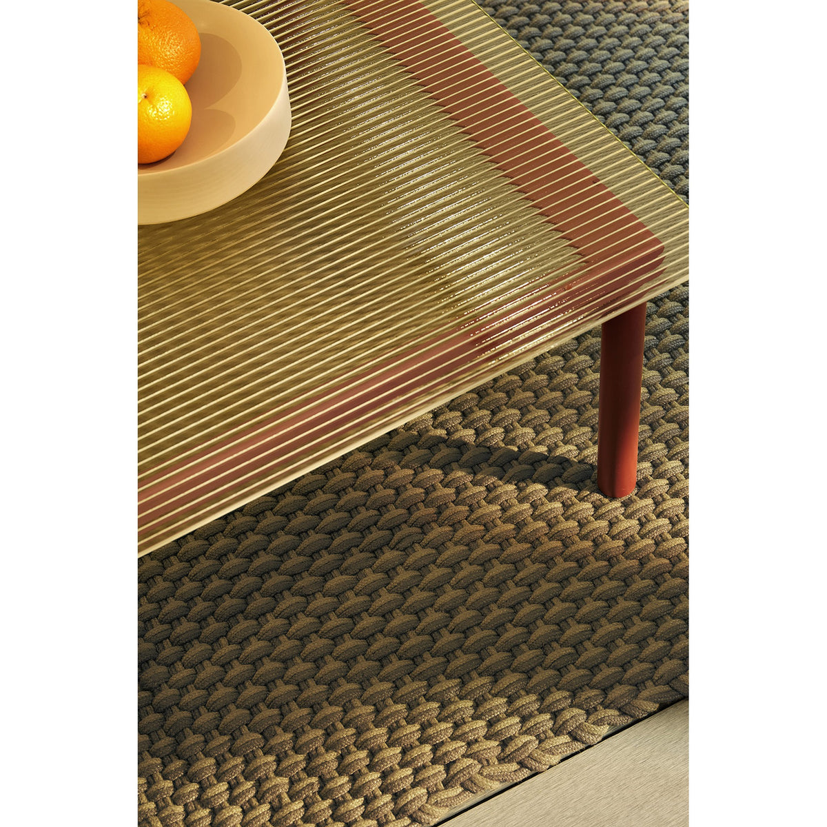 DYWAN PROSTOKĄTNY LACE THYME PINE 230 X 160 CM OD BRINK & CAMPMAN