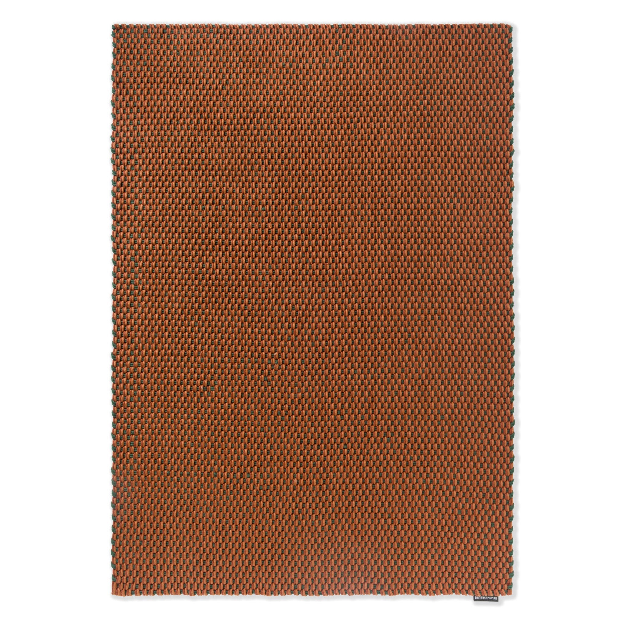 DYWAN PROSTOKĄTNY LACE TRICOLORE TERRA - RUST - GREEN 230 X 160 CM OD BRINK & CAMPMAN