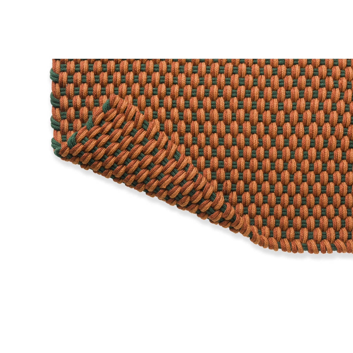 DYWAN PROSTOKĄTNY LACE TRICOLORE TERRA - RUST - GREEN 230 X 160 CM OD BRINK & CAMPMAN