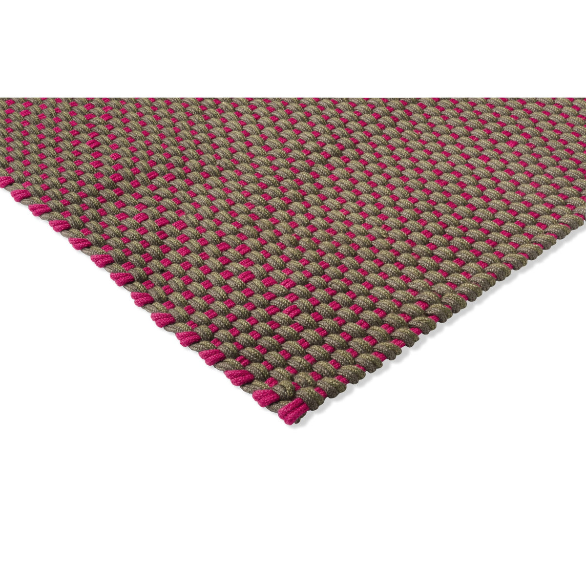 DYWAN PROSTOKĄTNY LACE TRICOLORE THYME - GREY - PINK 230 X 160 CM OD BRINK & CAMPMAN