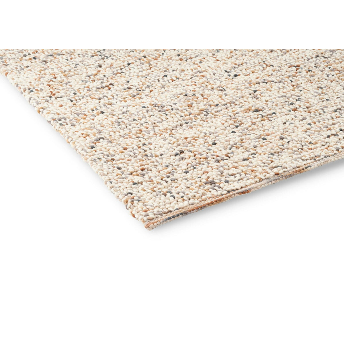 DYWAN PROSTOKĄTNY PEBBLE NATURAL SAND 240 X 170 CM OD BRINK & CAMPMAN