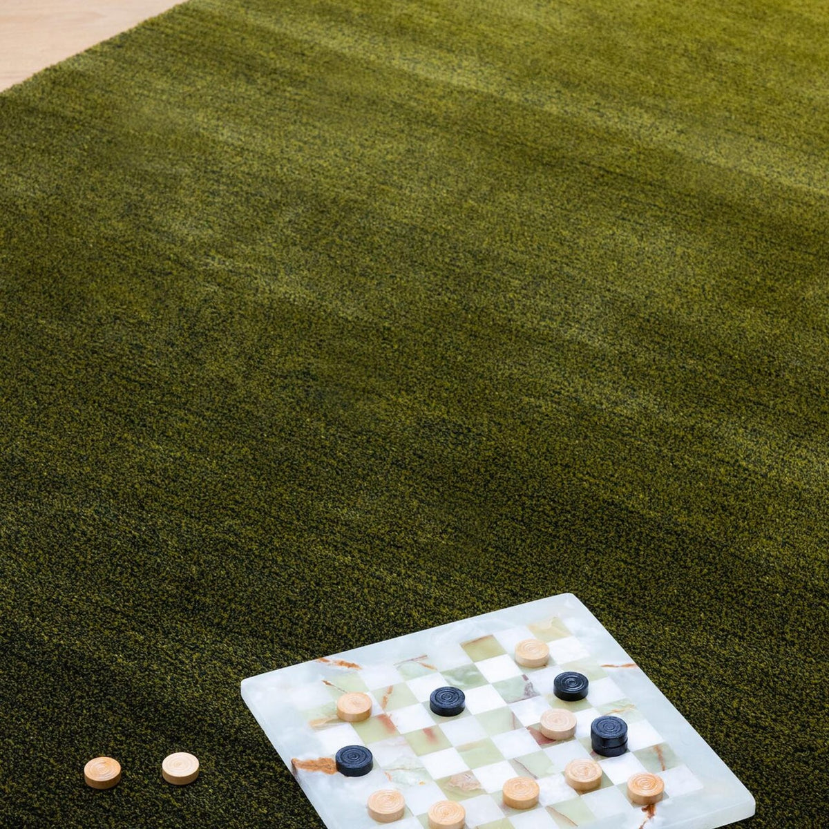 DYWAN PROSTOKĄTNY SHADE LOW OLIVE | DEEP FOREST 240 X 170 CM OD BRINK & CAMPMAN