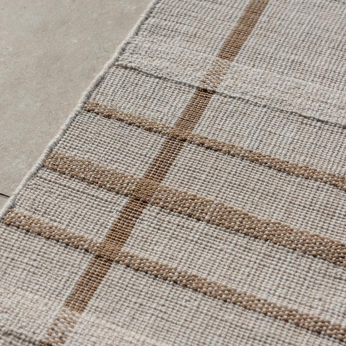 DYWAN PROSTOKĄTNY ZONA LINE SESAME 230 X 160 CM OD BRINK & CAMPMAN
