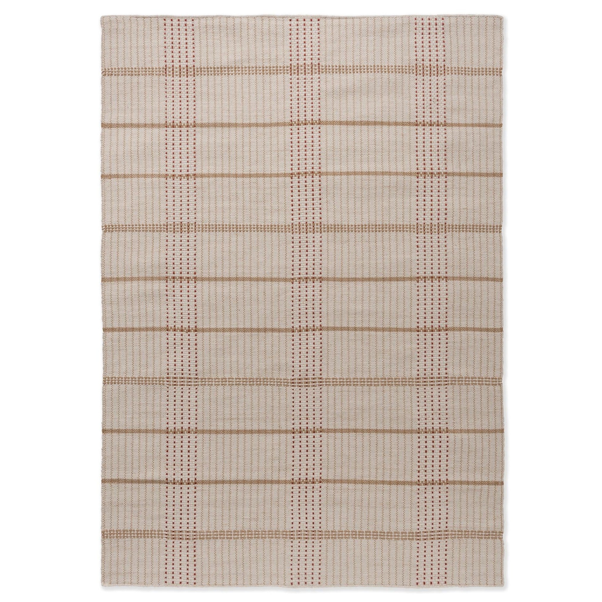 DYWAN PROSTOKĄTNY ZONA STITCH TERRA 230 X 160 CM OD BRINK & CAMPMAN