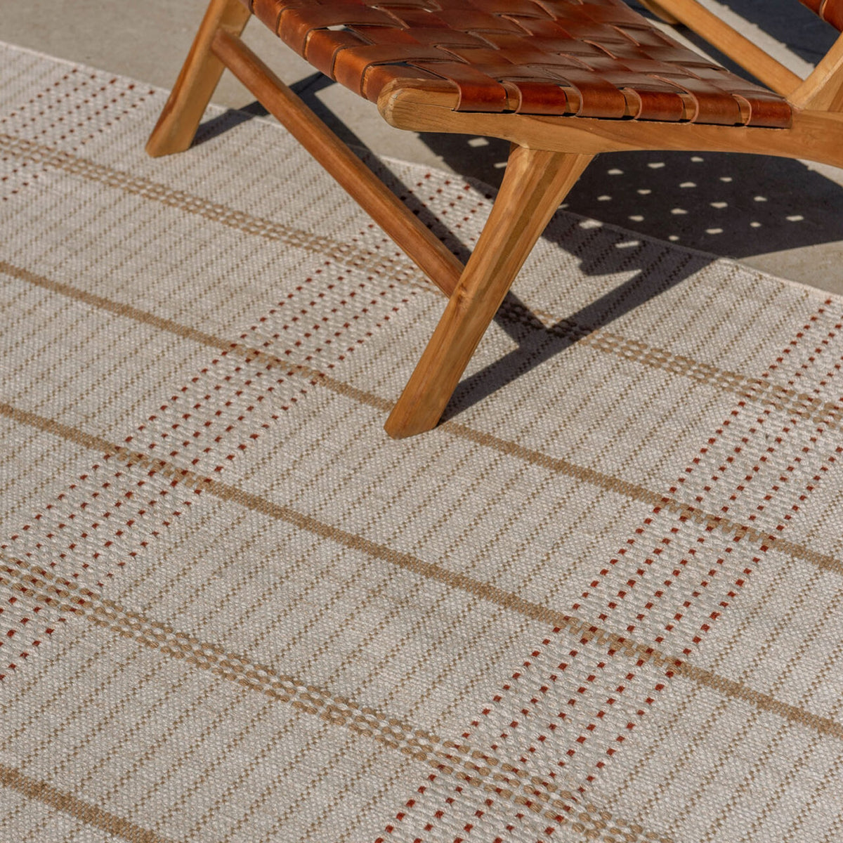 DYWAN PROSTOKĄTNY ZONA STITCH TERRA 230 X 160 CM OD BRINK & CAMPMAN