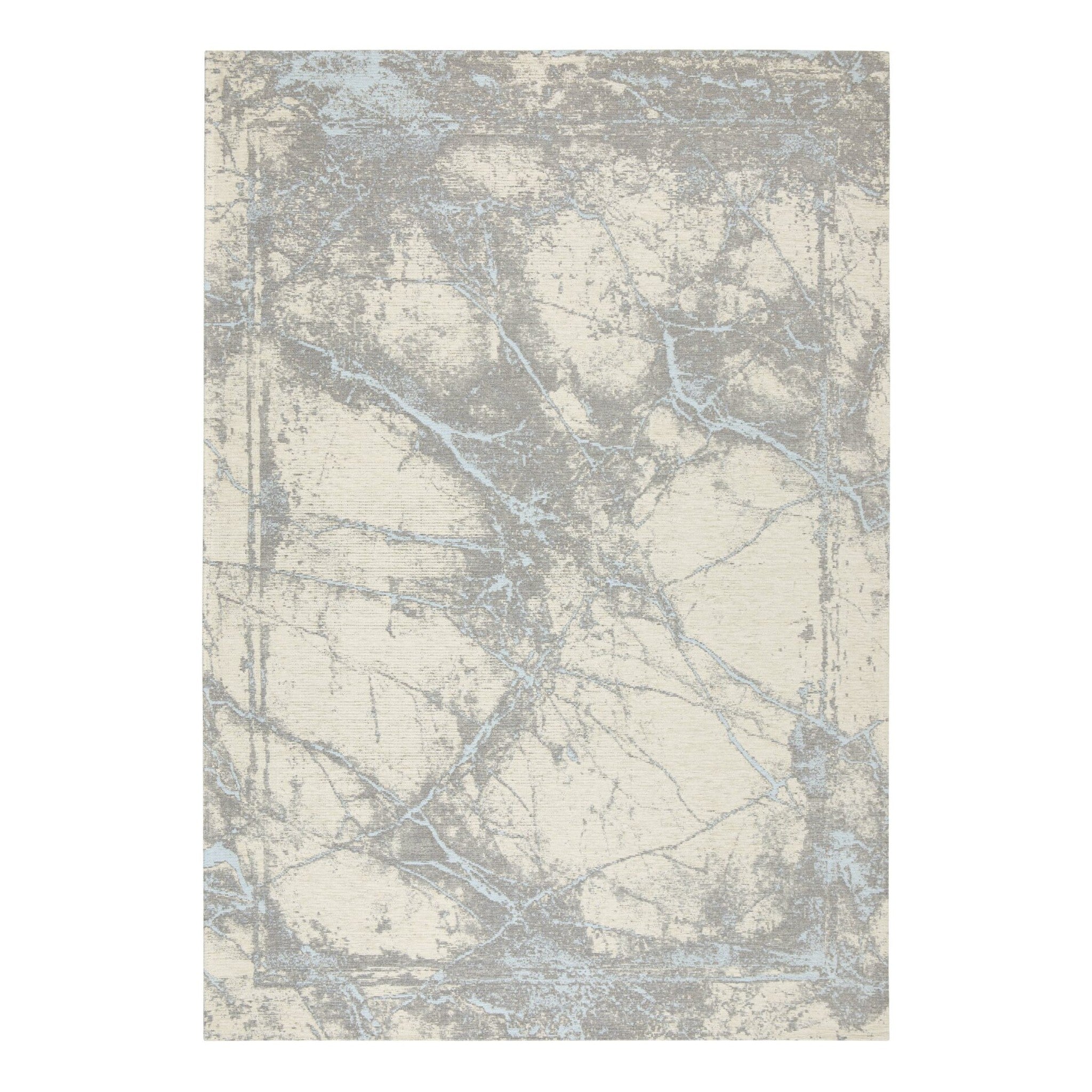DYWAN PROSTOKĄTNY DECO RUGS GREY BLUE NET 230 X 160 CM OD CARPETS & MORE