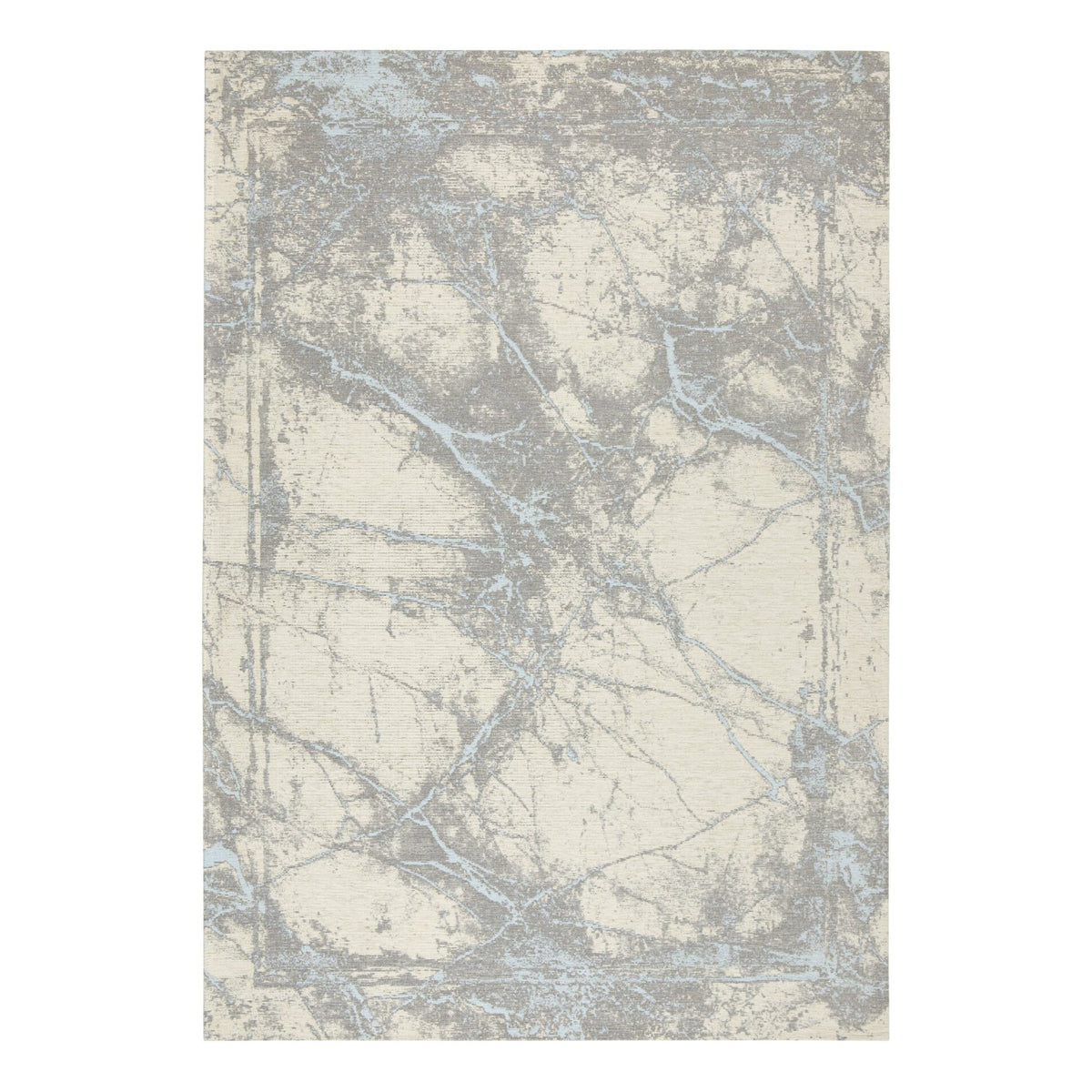 DYWAN PROSTOKĄTNY DECO RUGS GREY BLUE NET 230 X 160 CM OD CARPETS & MORE