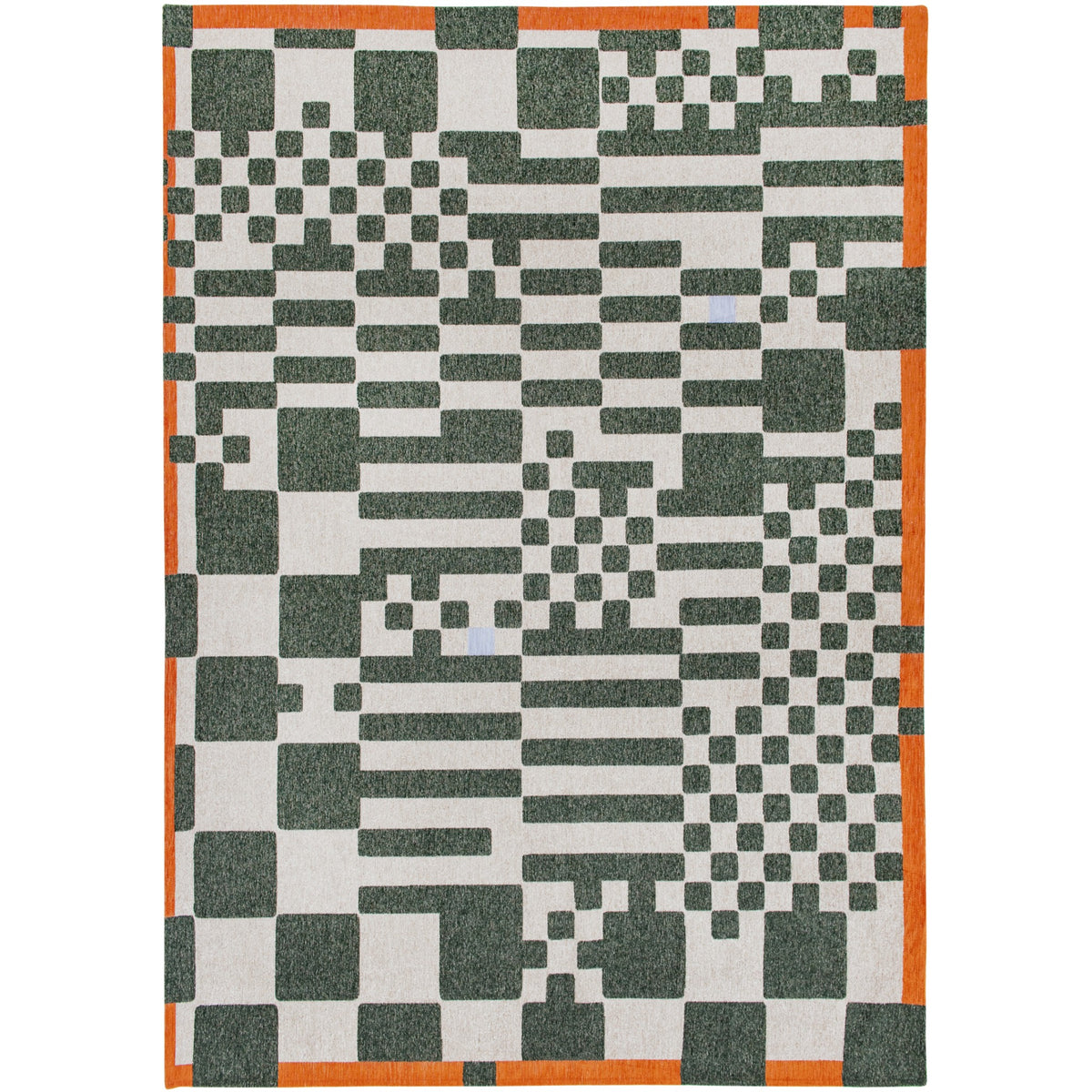 DYWAN PROSTOKĄTNY CHESS DEEP GREEN 240 X 170 CM OD LOUIS DE POORTERE