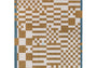 DYWAN PROSTOKĄTNY CHESS HONEY 240 X 170 CM OD LOUIS DE POORTERE