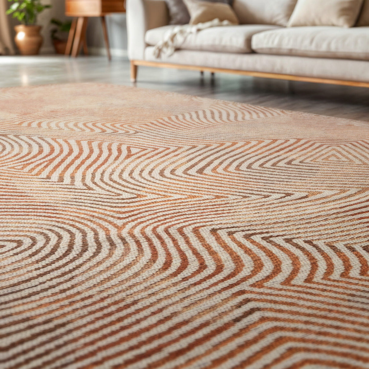 DYWAN PROSTOKĄTNY CORAL INDIAN SAND 240 X 170 CM OD LOUIS DE POORTERE