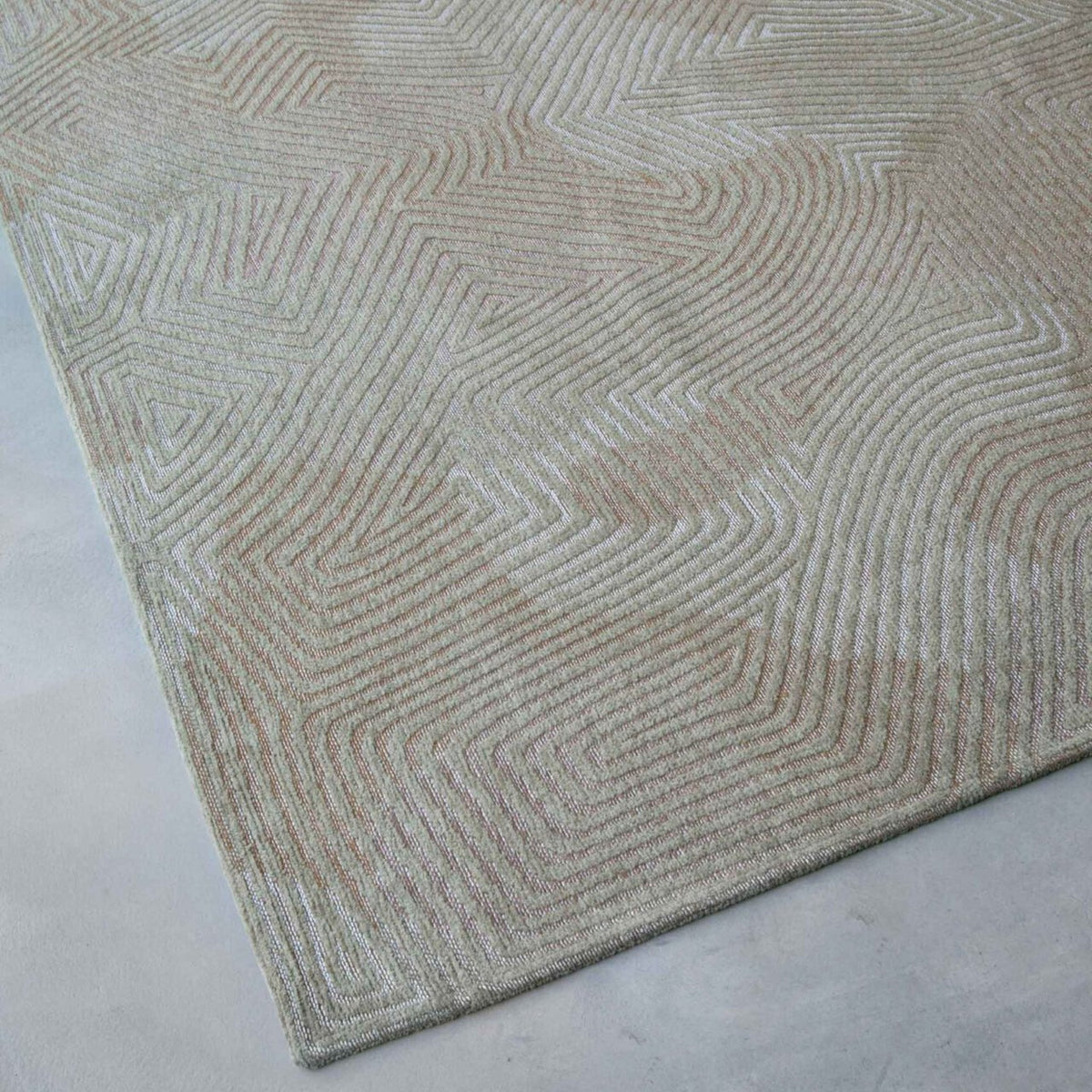 DYWAN PROSTOKĄTNY CORAL SHELL BEIGE 240 X 170 CM OD LOUIS DE POORTERE