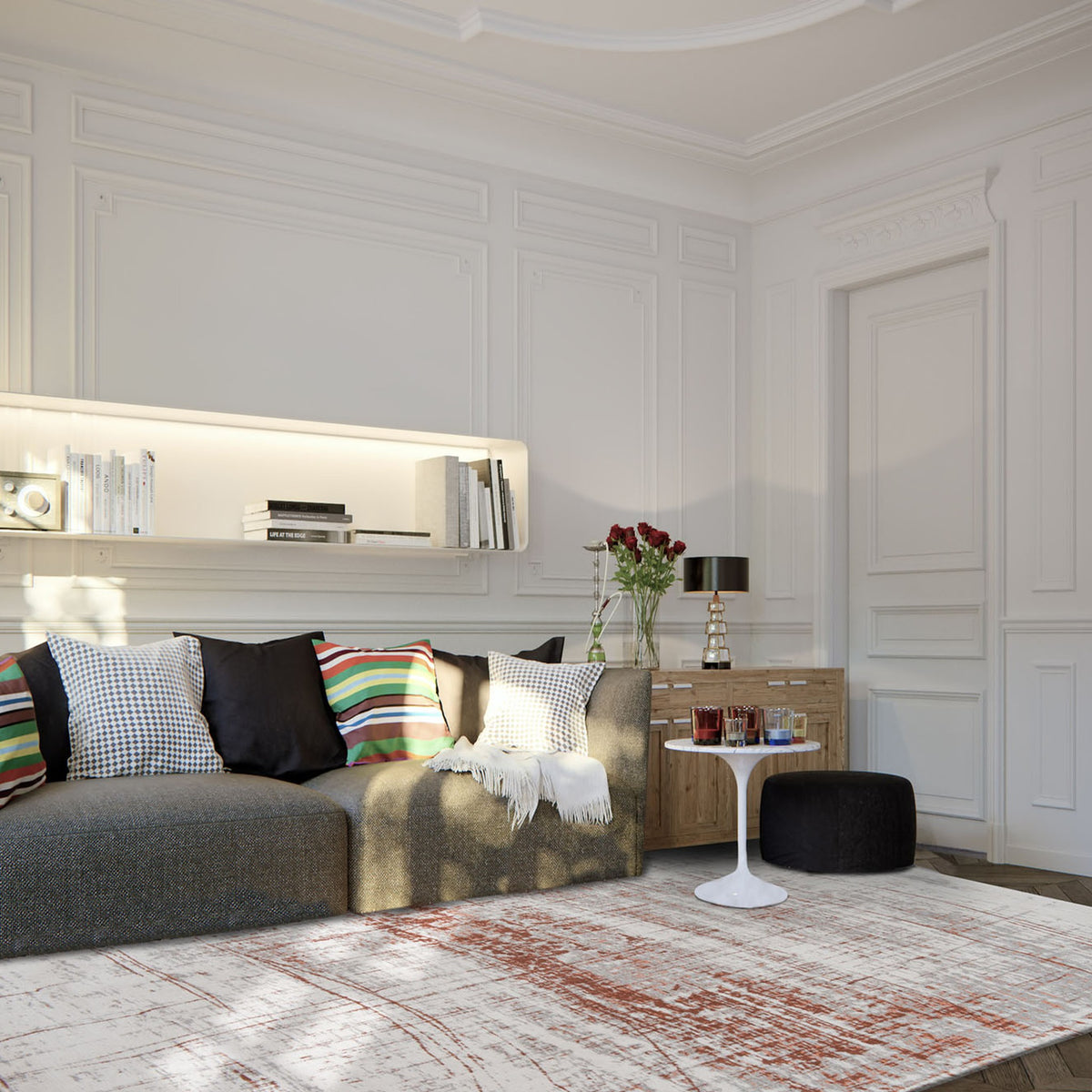 DYWAN PROSTOKĄTNY GRIFF COPPERFIELD 240 X 170 CM OD LOUIS DE POORTERE