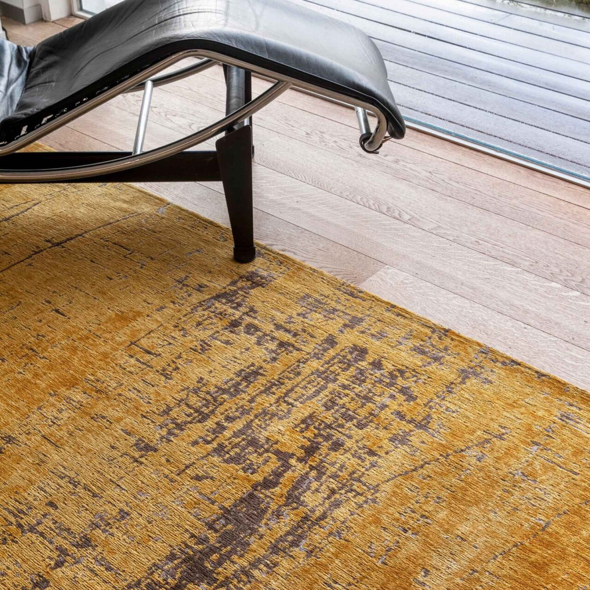 DYWAN PROSTOKĄTNY GRIFF LIBERTY GOLD 240 X 170 CM OD LOUIS DE POORTERE
