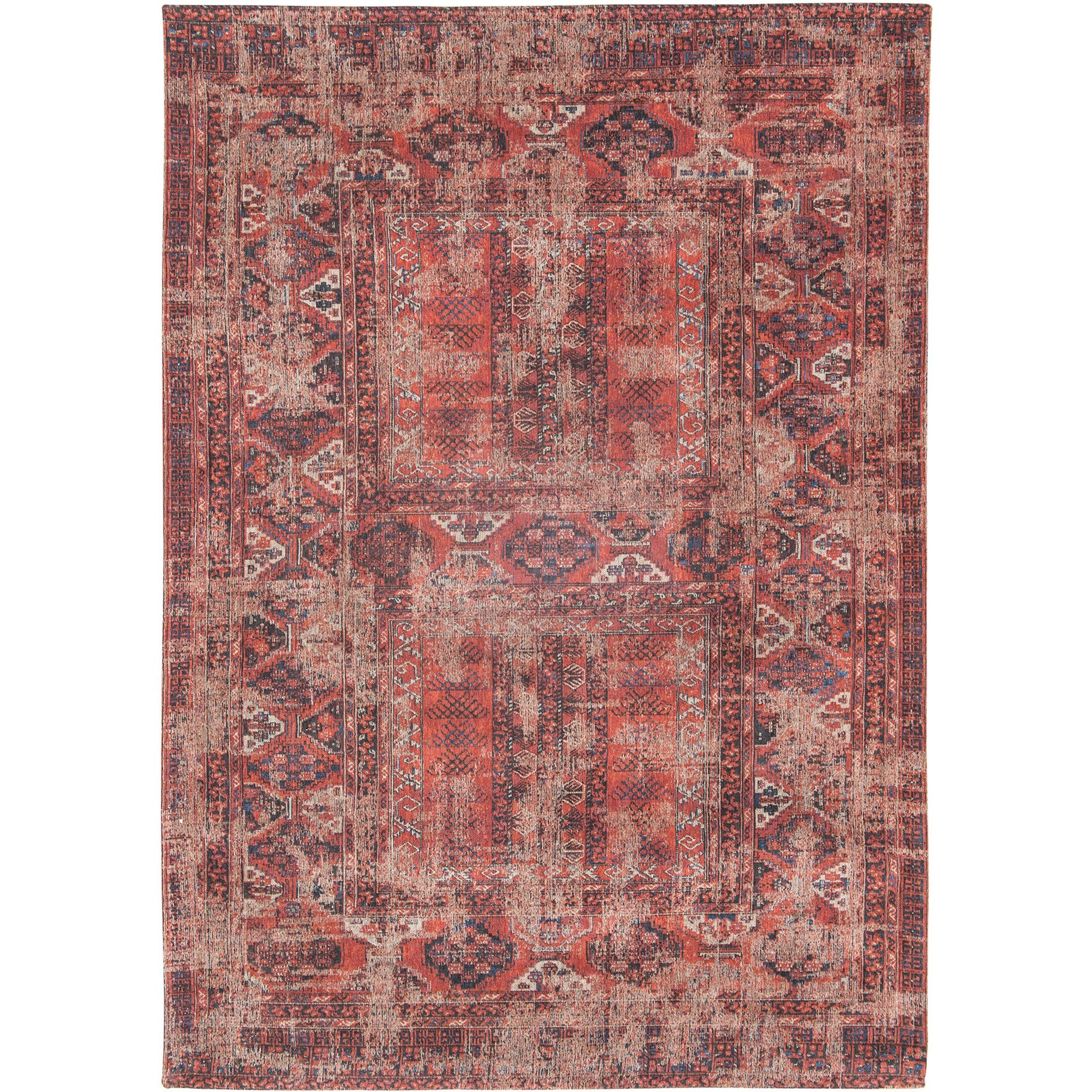 DYWAN PROSTOKĄTNY HADSCHLU RED 240 X 170 CM OD LOUIS DE POORTERE