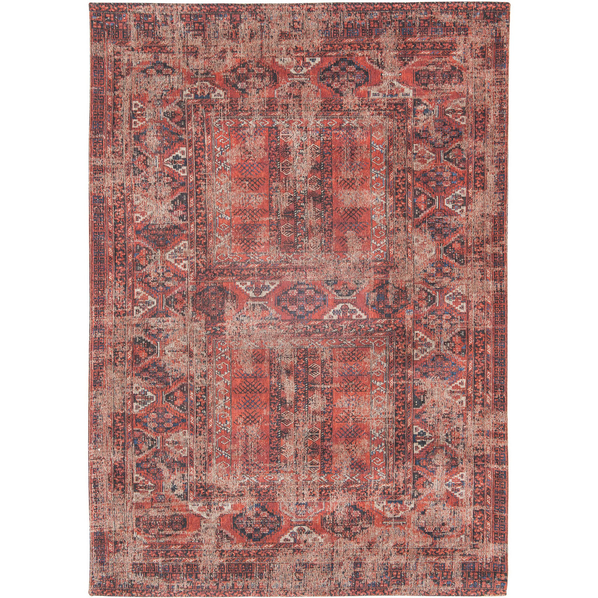 DYWAN PROSTOKĄTNY HADSCHLU RED 240 X 170 CM OD LOUIS DE POORTERE