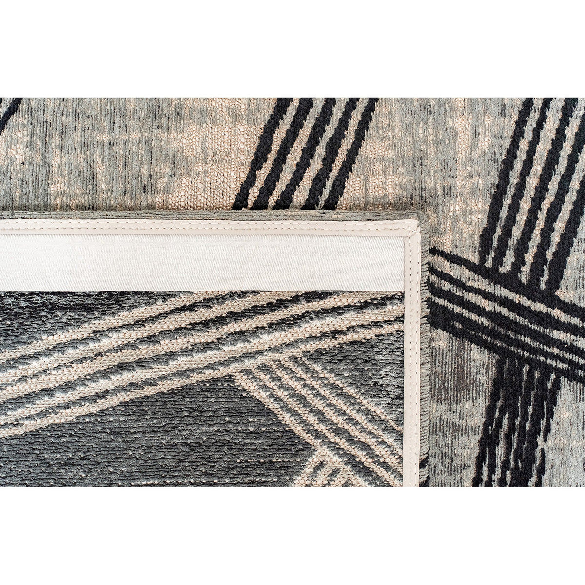 DYWAN PROSTOKĄTNY KANJI DARK STREET 240 X 170 CM OD LOUIS DE POORTERE