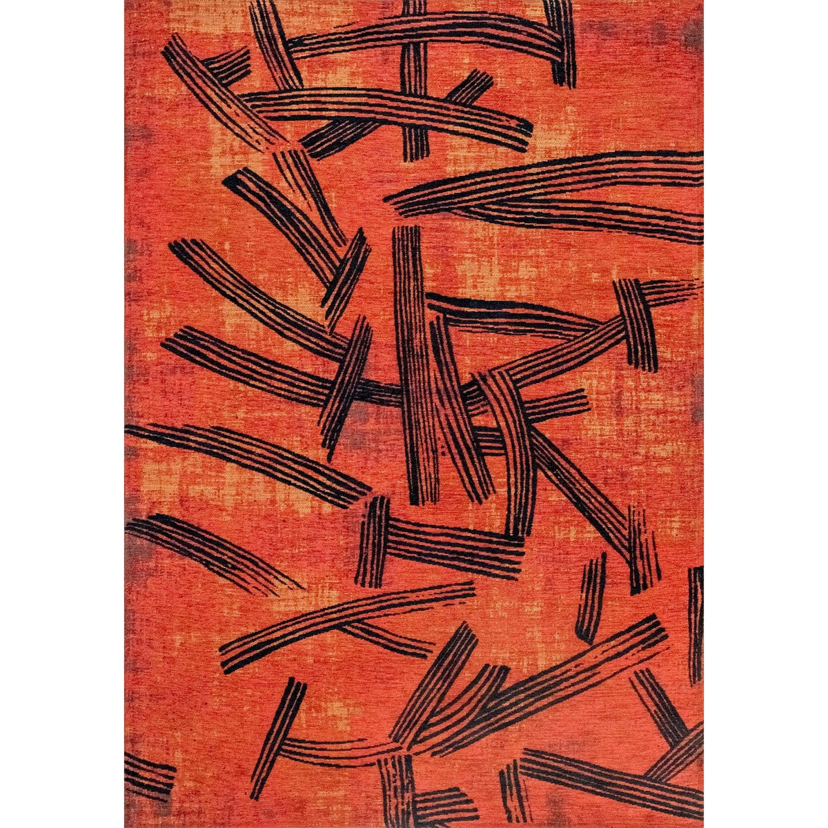 DYWAN PROSTOKĄTNY KANJI GINGER CHOCOLATE 240 X 170 CM OD LOUIS DE POORTERE