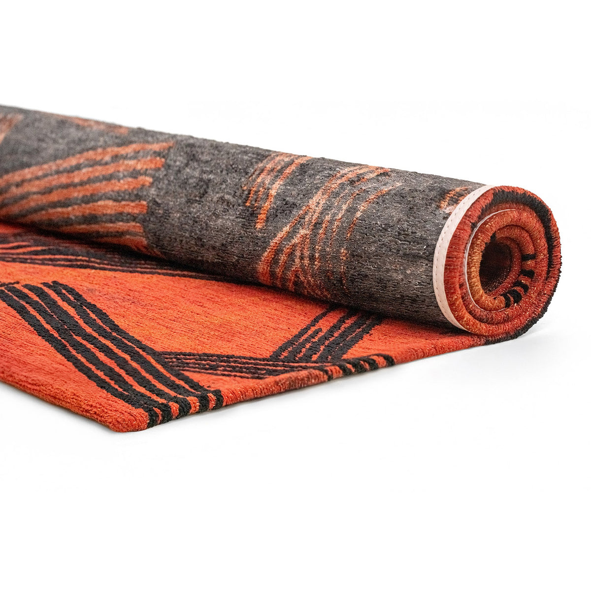 DYWAN PROSTOKĄTNY KANJI GINGER CHOCOLATE 240 X 170 CM OD LOUIS DE POORTERE