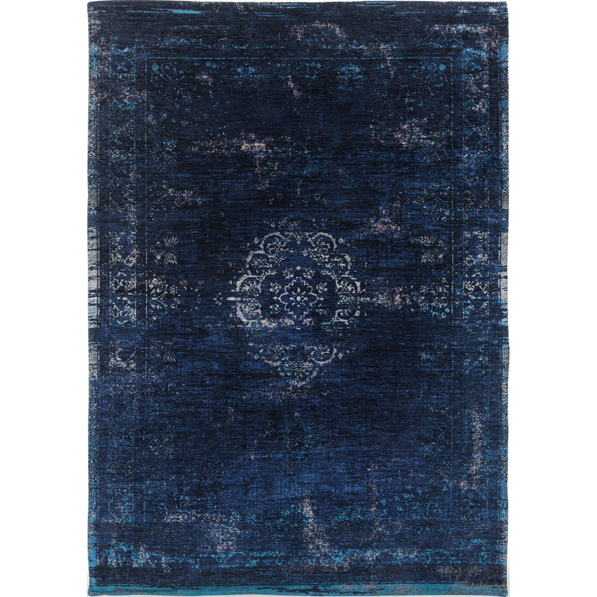 DYWAN PROSTOKĄTNY MEDALLION BLUE NIGHT 240 X 170 CM OD LOUIS DE POORTERE