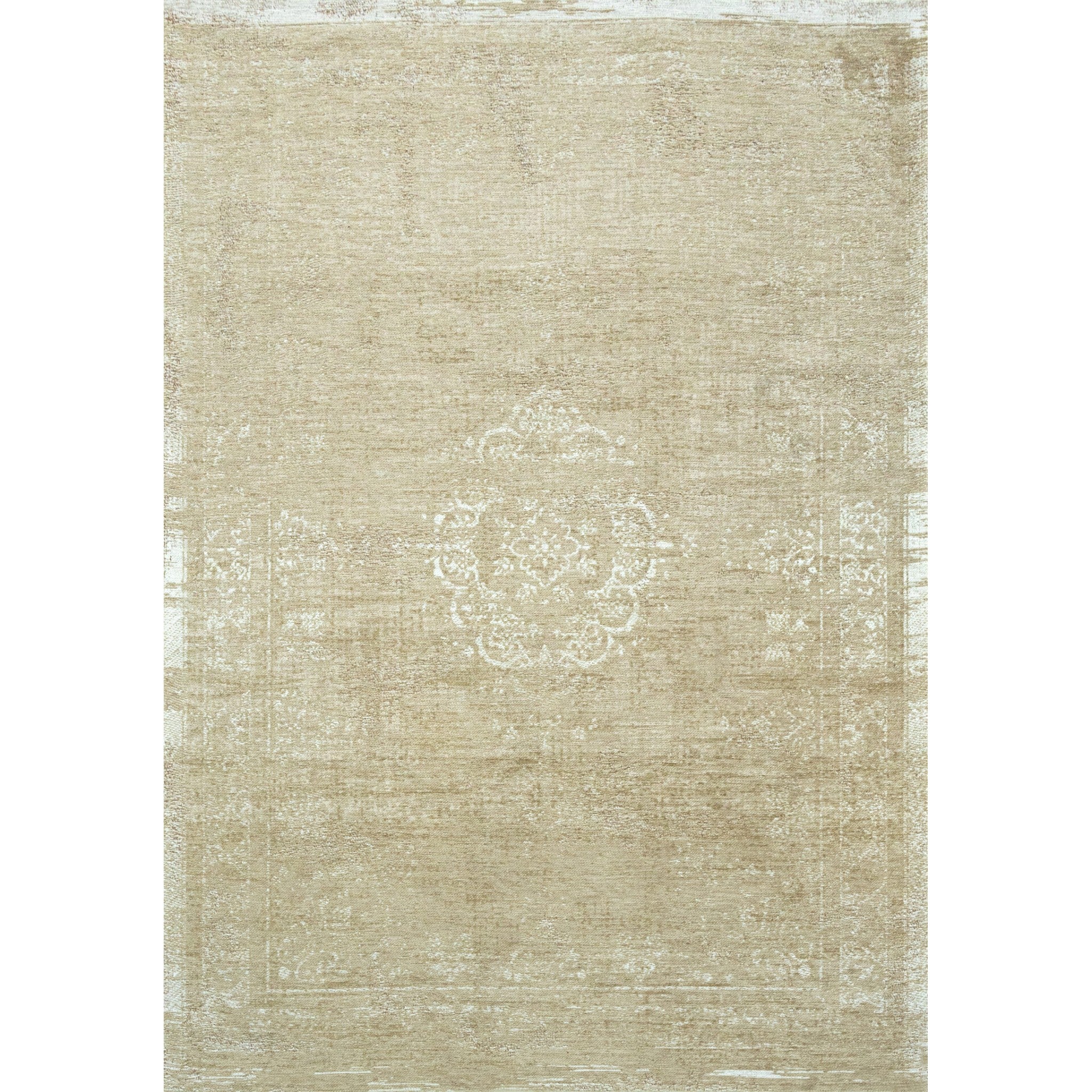 DYWAN PROSTOKĄTNY MEDALLION MILK CURRY 240 X 170 CM OD LOUIS DE POORTERE
