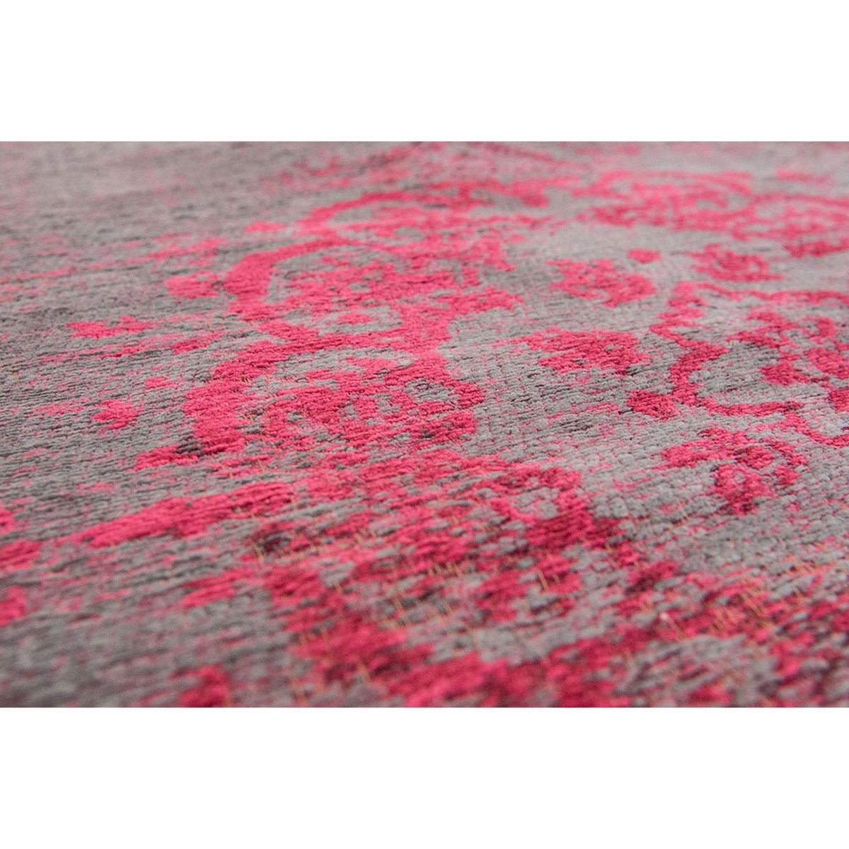 DYWAN PROSTOKĄTNY MEDALLION PINK FLASH 240 X 170 CM OD LOUIS DE POORTERE