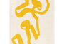 DYWAN PROSTOKĄTNY RIBBON PURE YELLOW 240 X 170 CM OD LOUIS DE POORTERE