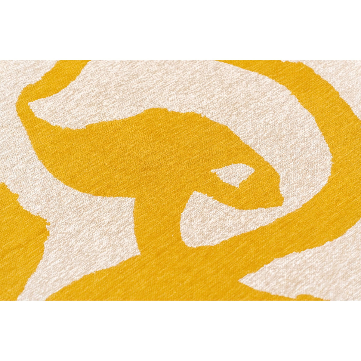 DYWAN PROSTOKĄTNY RIBBON PURE YELLOW 240 X 170 CM OD LOUIS DE POORTERE