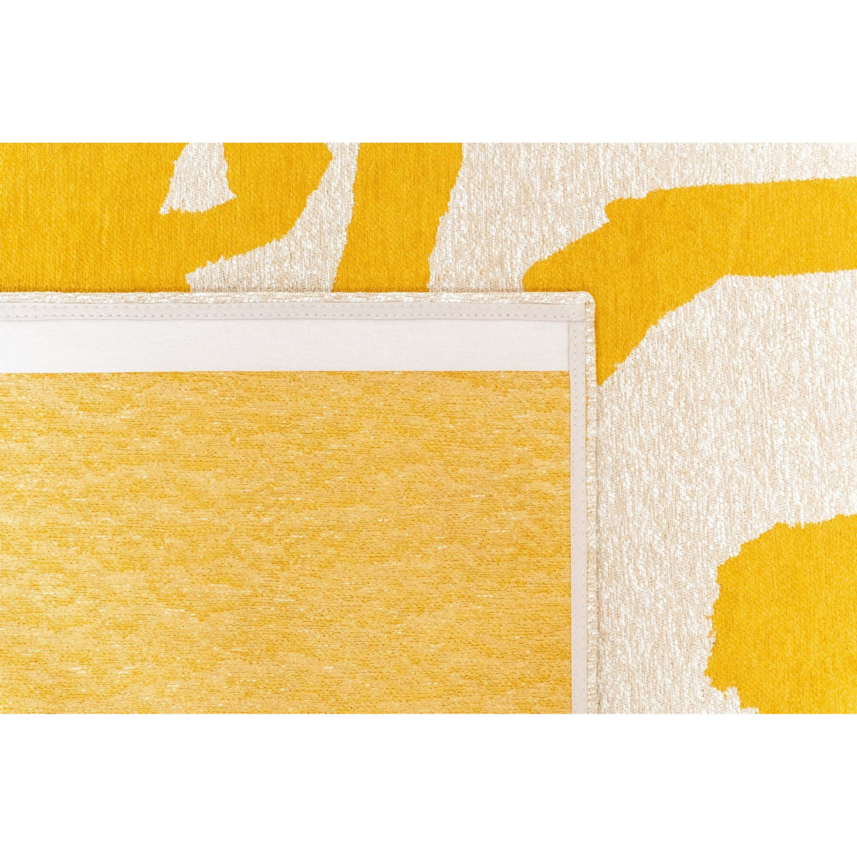 DYWAN PROSTOKĄTNY RIBBON PURE YELLOW 240 X 170 CM OD LOUIS DE POORTERE