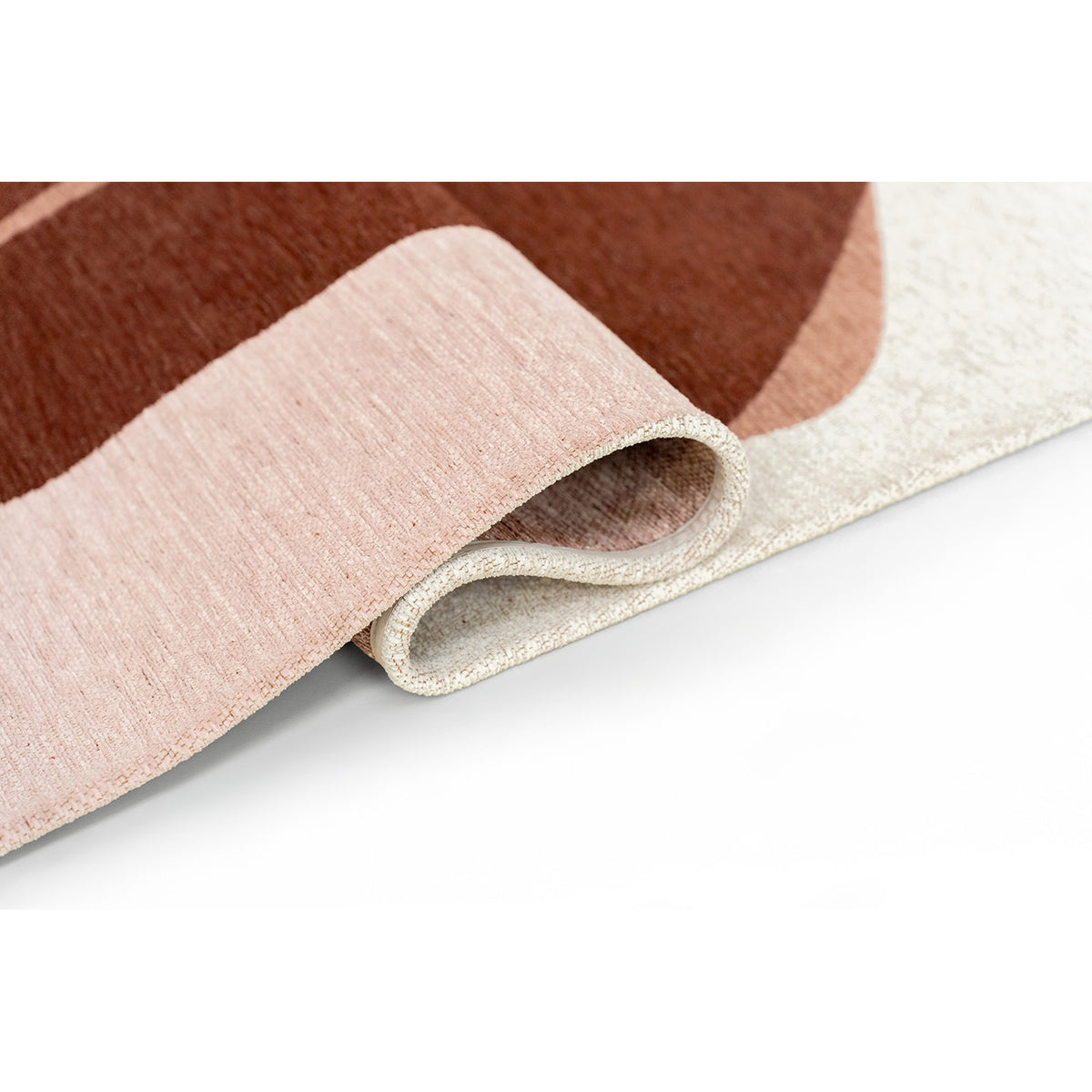 DYWAN PROSTOKĄTNY STONES CHERRY MOCHA 240 X 170 CM OD LOUIS DE POORTERE