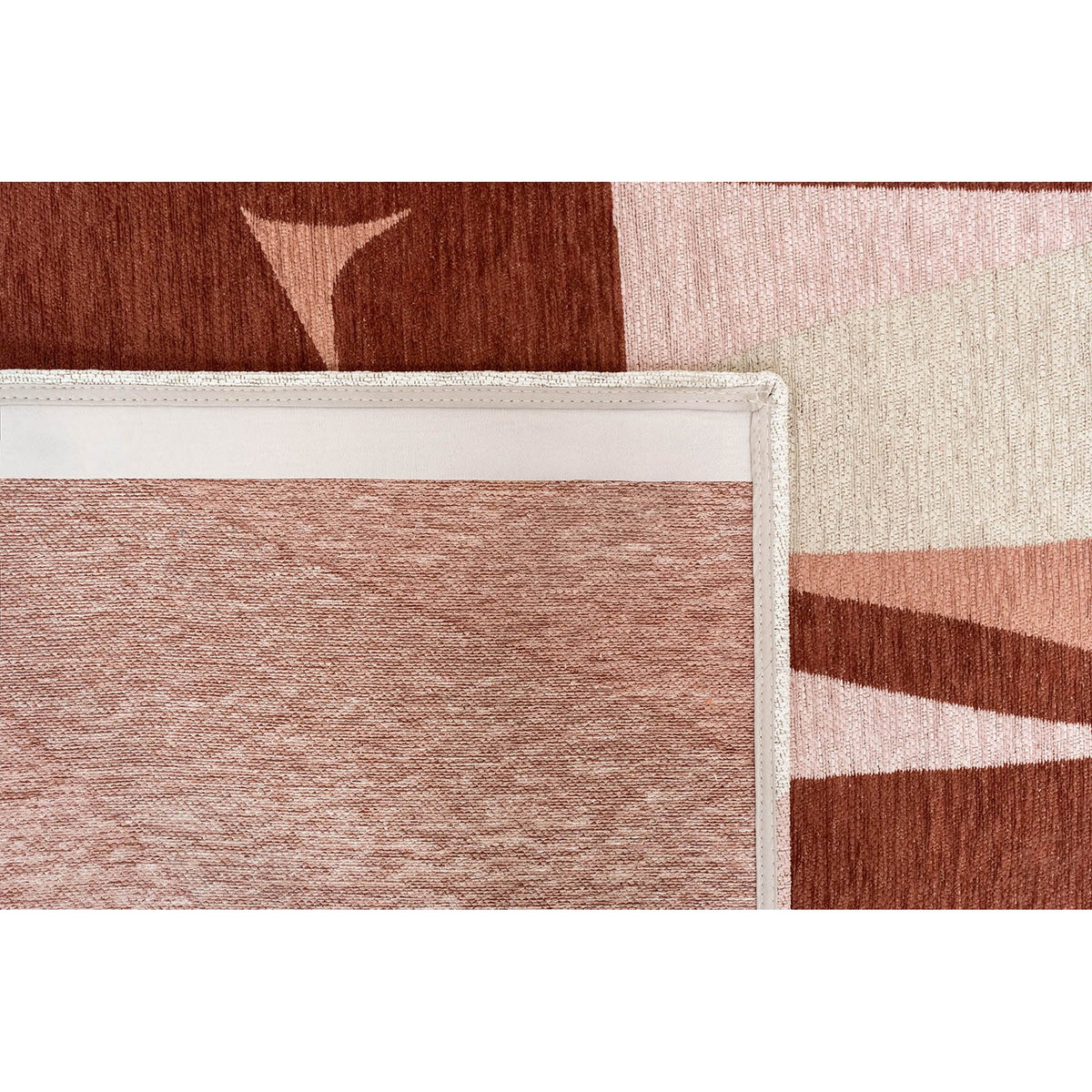 DYWAN PROSTOKĄTNY STONES CHERRY MOCHA 240 X 170 CM OD LOUIS DE POORTERE