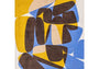 DYWAN PROSTOKĄTNY STONES SUNNY BLUE 240 X 170 CM OD LOUIS DE POORTERE