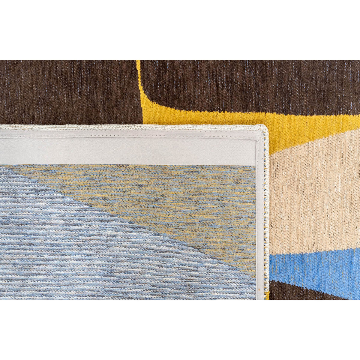 DYWAN PROSTOKĄTNY STONES SUNNY BLUE 240 X 170 CM OD LOUIS DE POORTERE