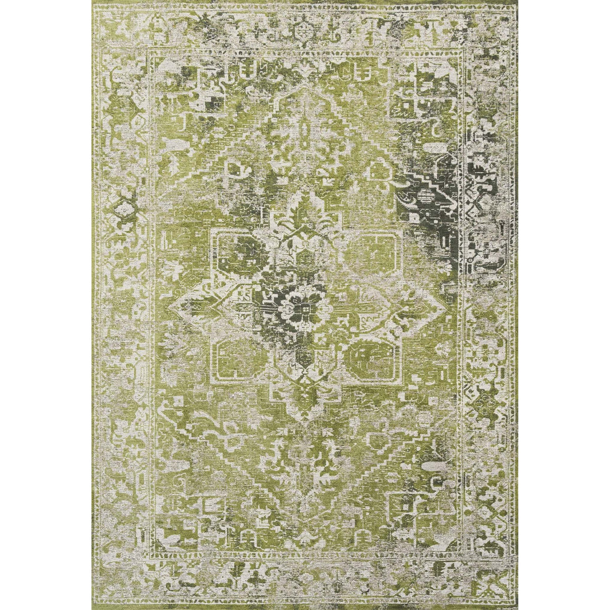 DYWAN PROSTOKĄTNY TABRIZ OLIVE WOOD 240 X 170 CM OD LOUIS DE POORTERE