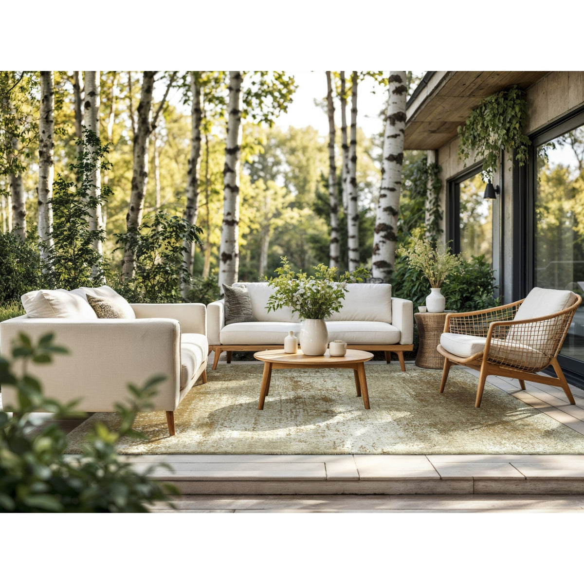 DYWAN PROSTOKĄTNY VIRGIN LAND MERCURY 240 X 170 CM OD LOUIS DE POORTERE