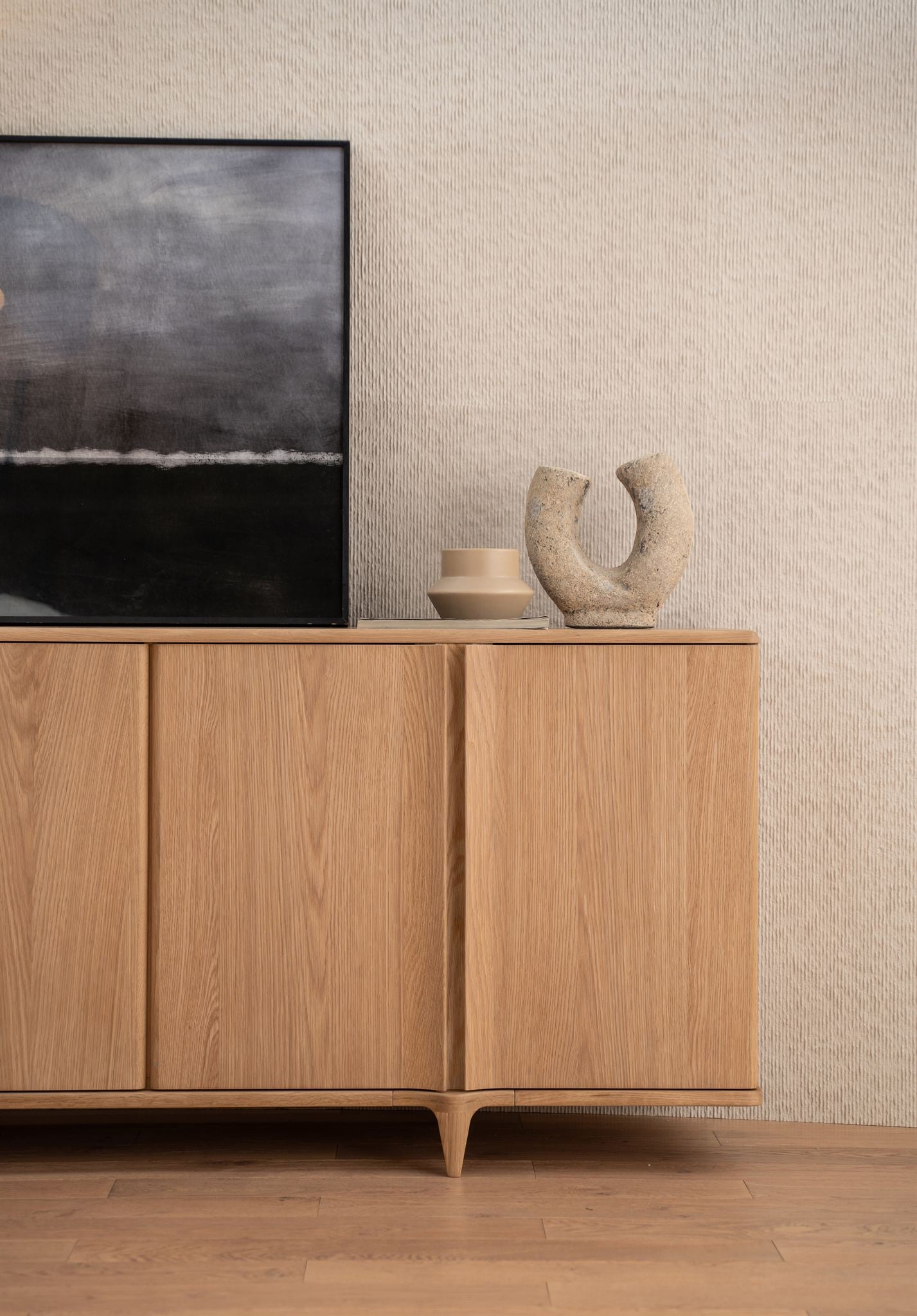 KOMODA NOTCH DĄB BIAŁY OD MAXLIVING