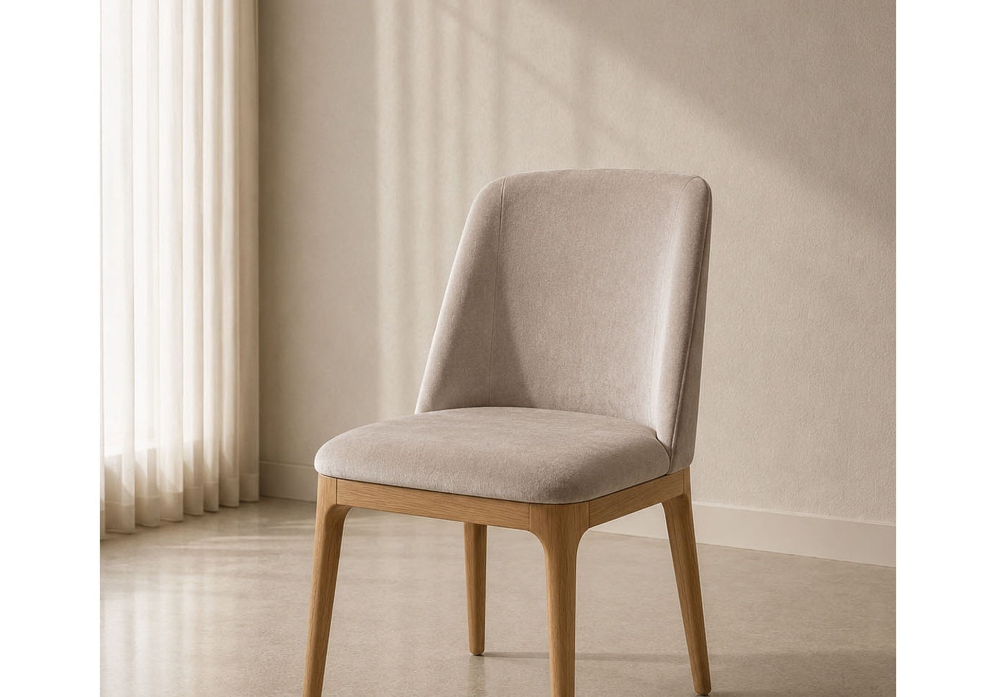 KRZESŁO TAPICEROWANE MODERN OD MAXLIVING