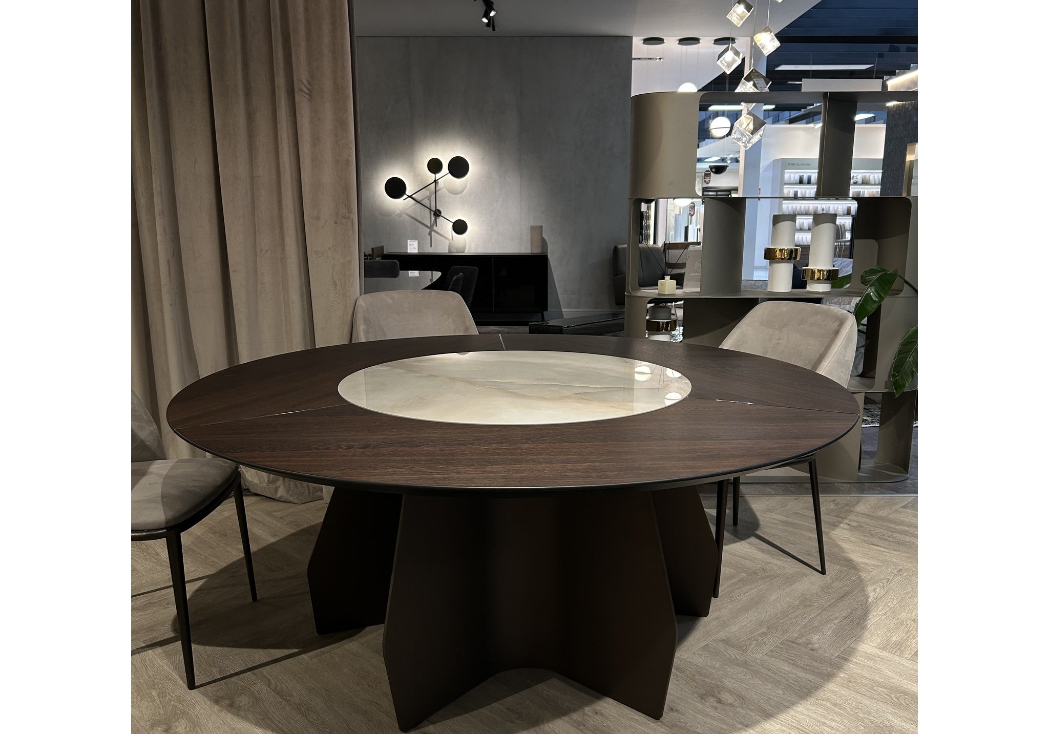 STÓŁ STÓŁ OKRĄGŁY SENATOR KER-WOOD ROUND 180 T OD CATTELAN ITALIA