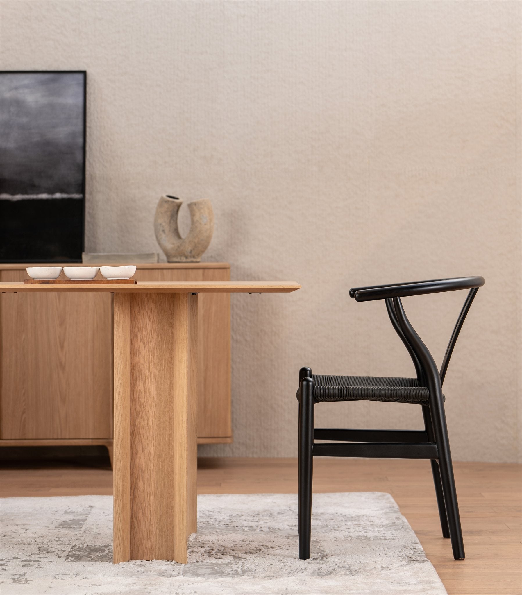 STÓŁ NOTCH DĄB BIAŁY OD MAXLIVING