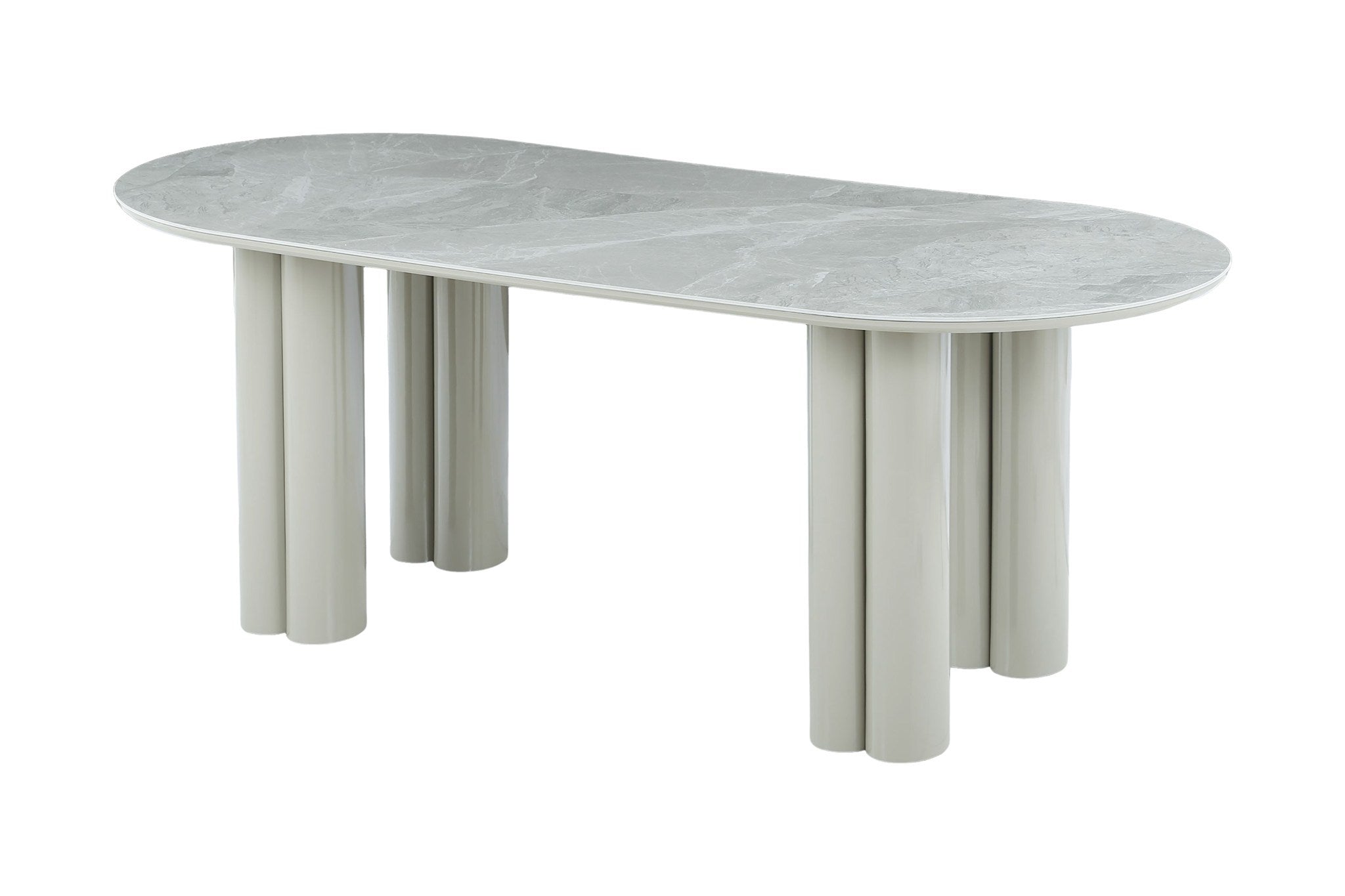 STÓŁ JADALNIANY PARELL Z CERAMICZNYM BLATEM OD MAXLIVING
