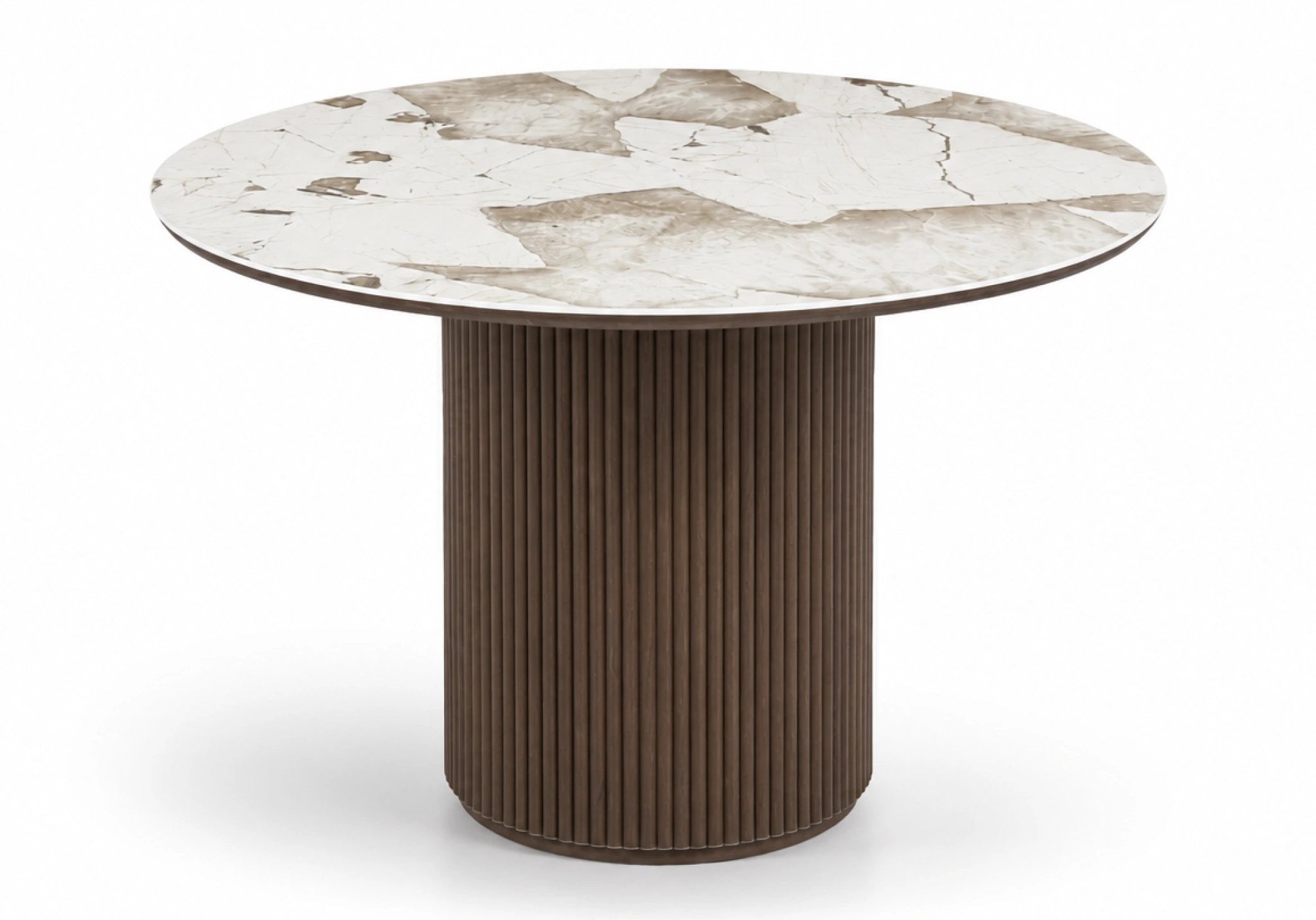 STÓŁ MERK Z CERAMICZNYM BLATEM PATAGONIA Ø120 OD MAXLIVING