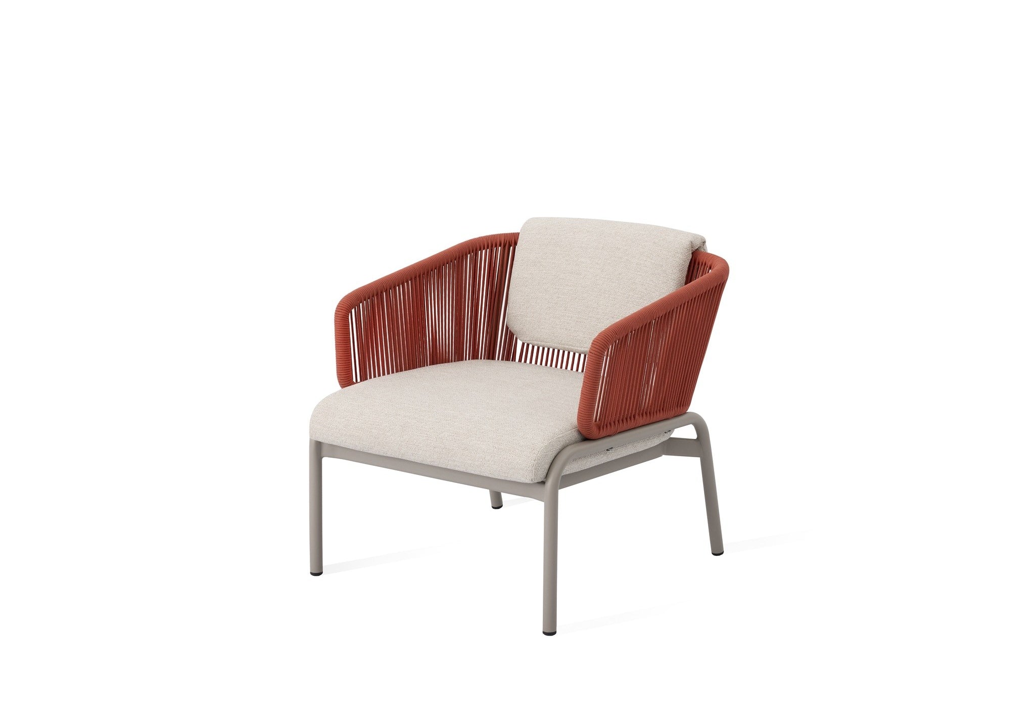 FOTEL EGEA TERRACOTA OD MAXLIVING