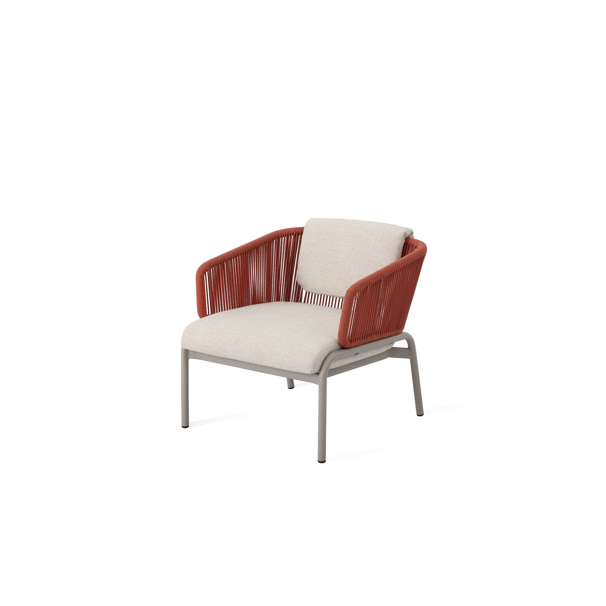 FOTEL EGEA TERRACOTA OD MAXLIVING