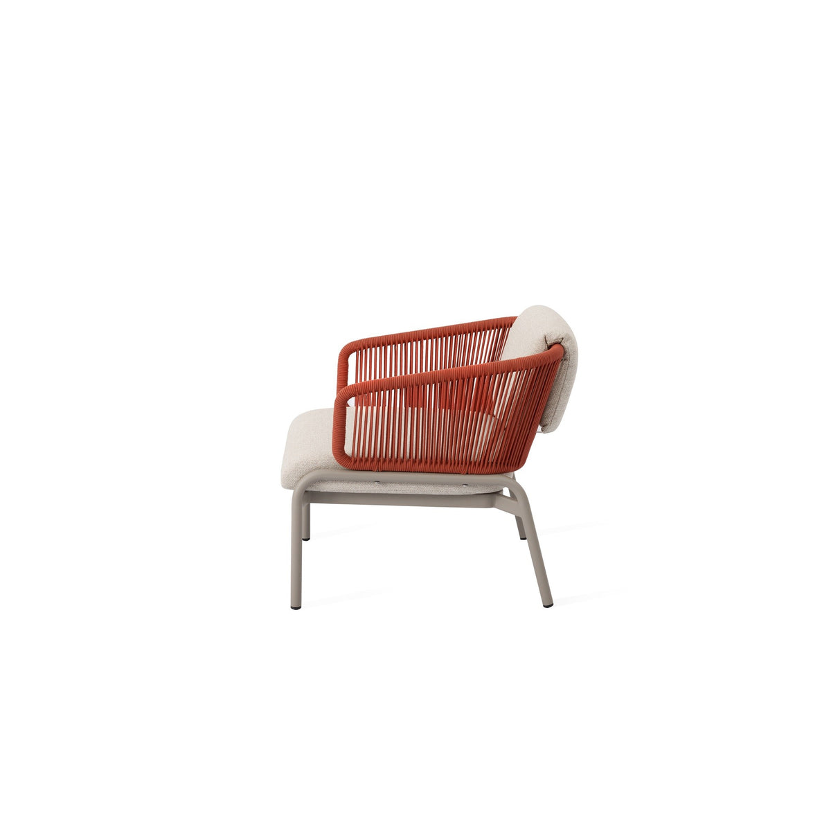 FOTEL EGEA TERRACOTA OD MAXLIVING